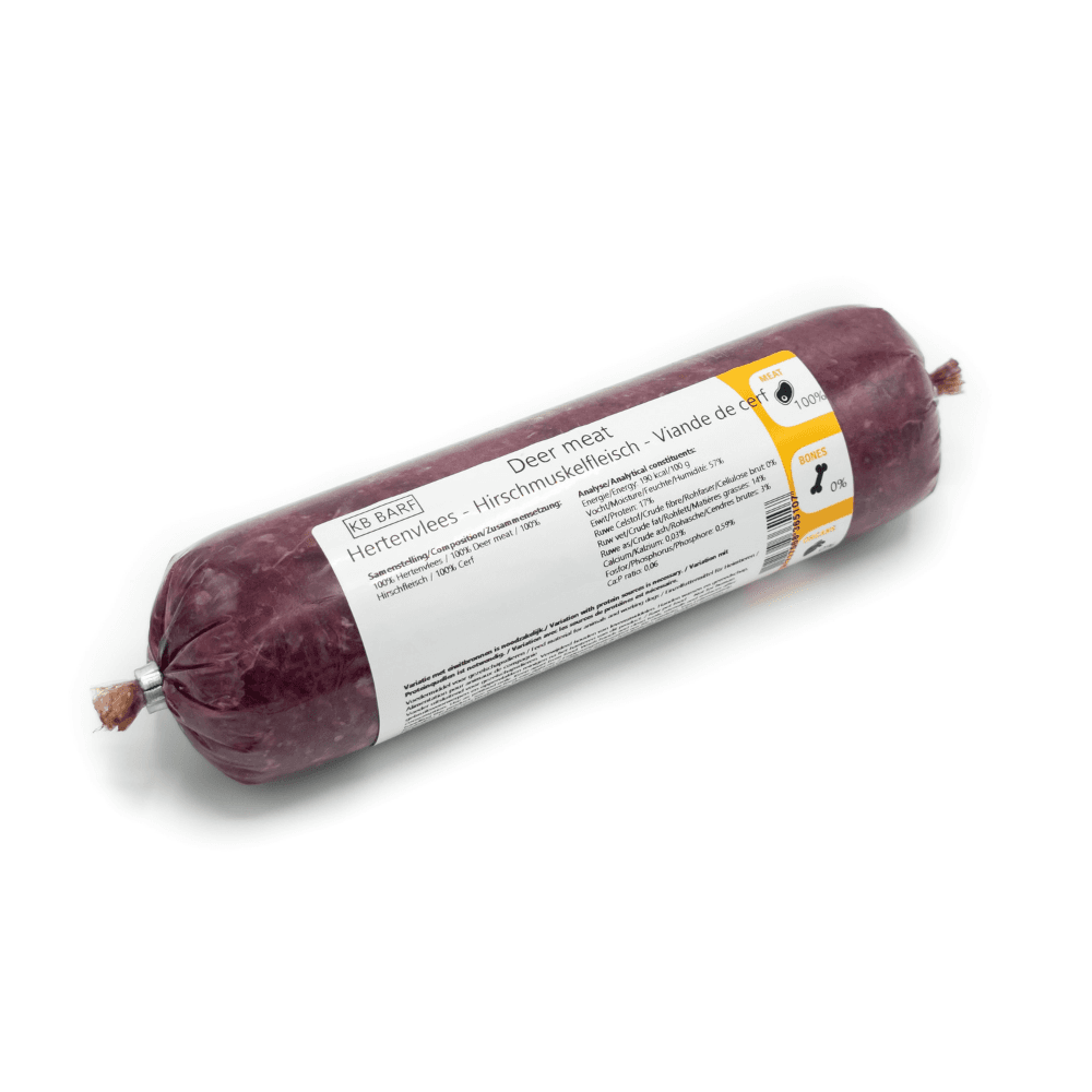 KB BARF - Hakket Hjorte kød