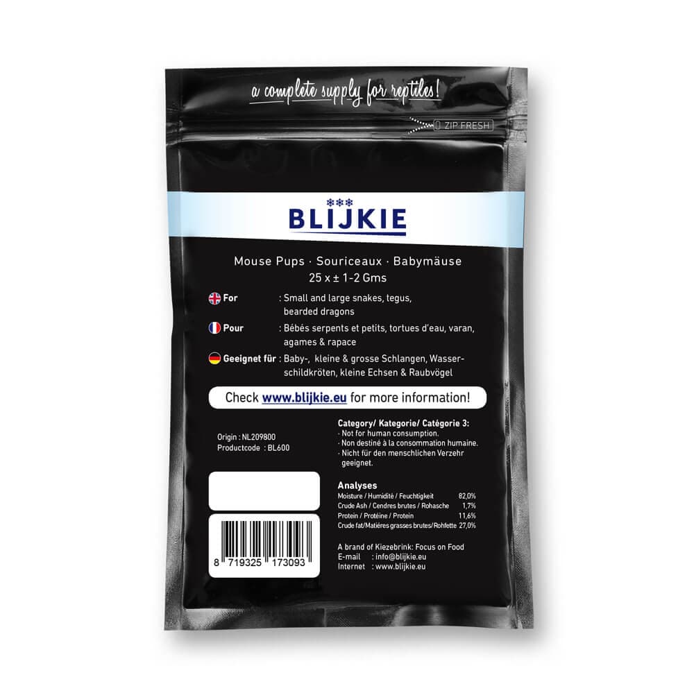 Blijkie BF Babymice (1-2 g) - 25x25 pcs