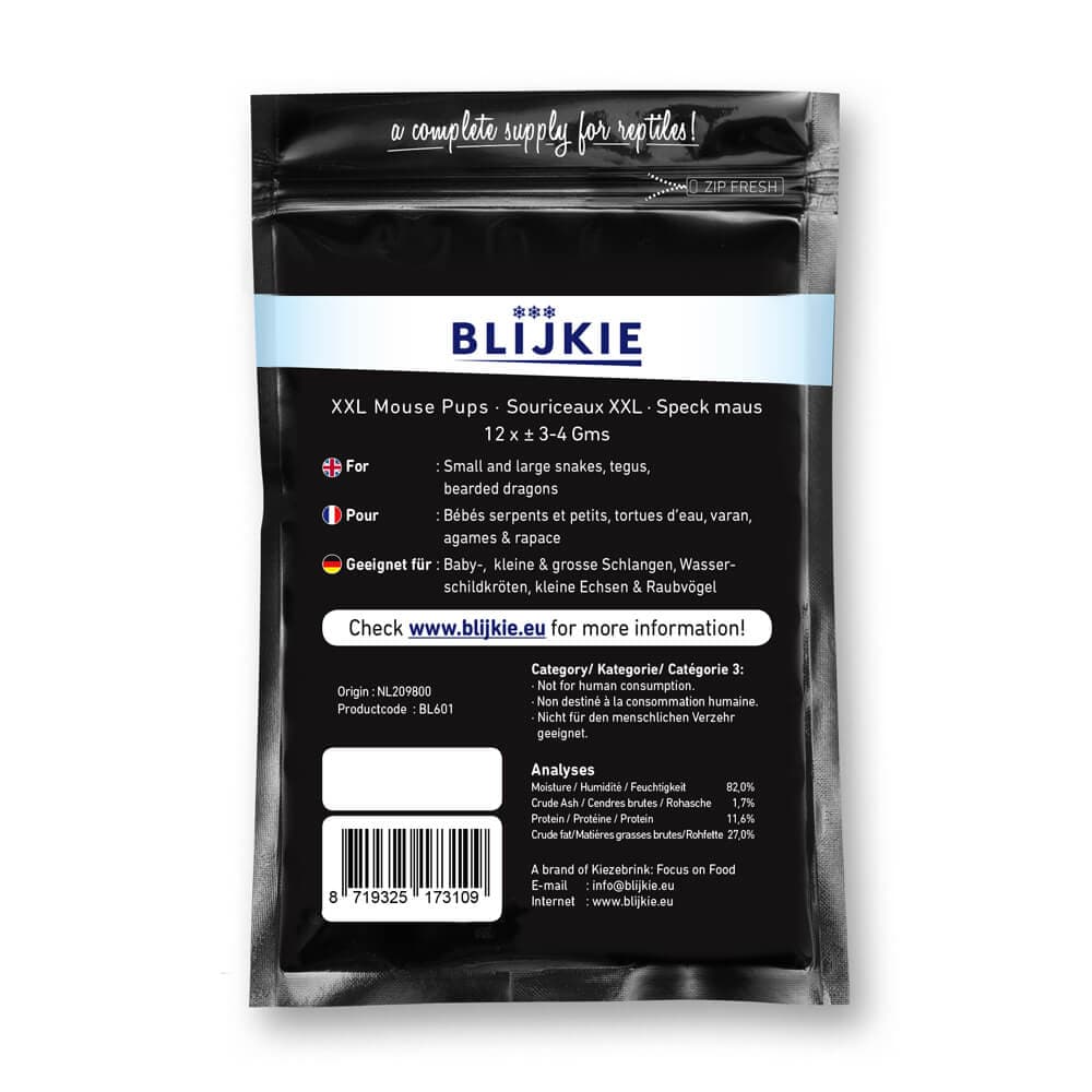 Blijkie BF XXL Babymus (3-4 g) - 25x12 stk.