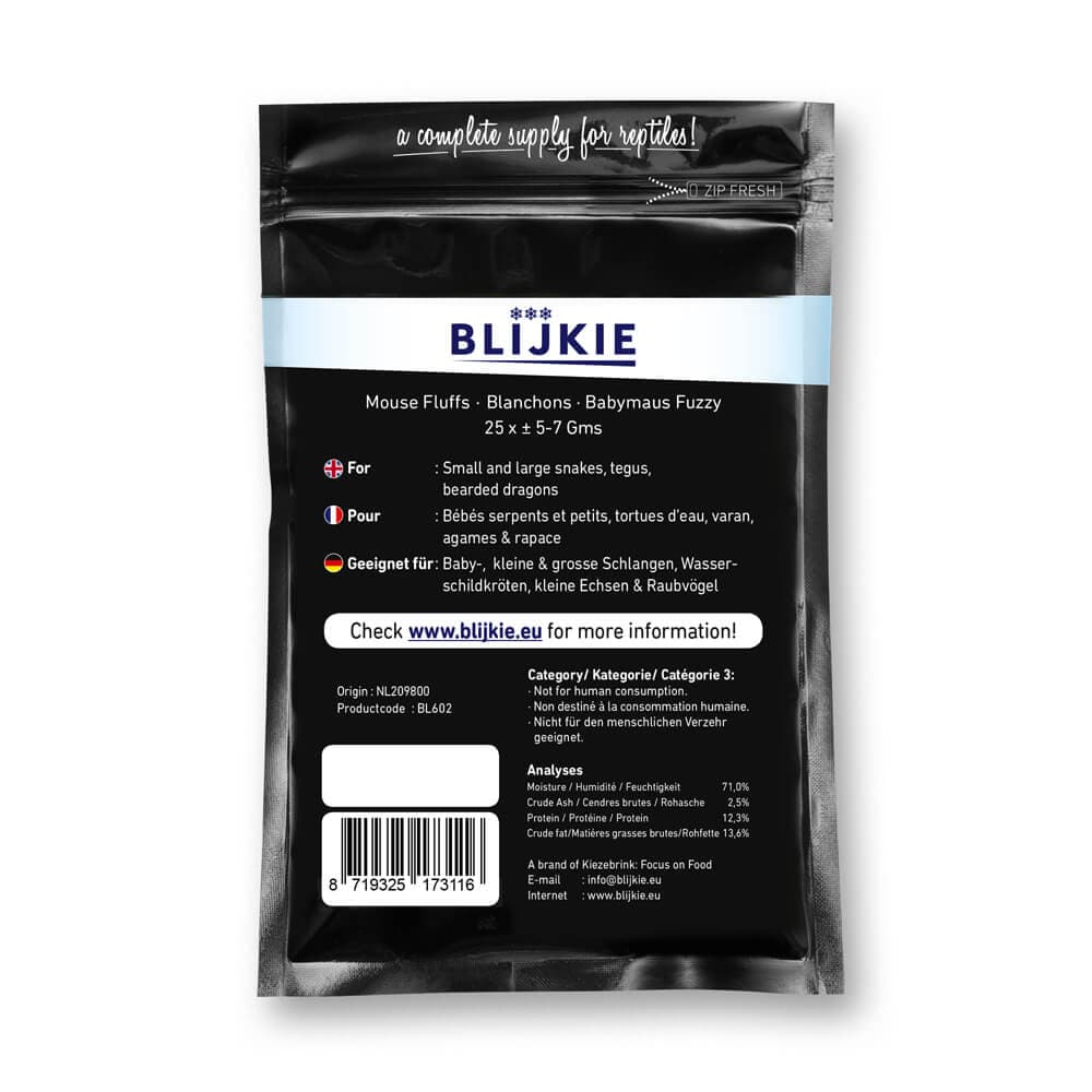 Blijkie BF Fuzzymice (4-6 g) - 20x25 pcs