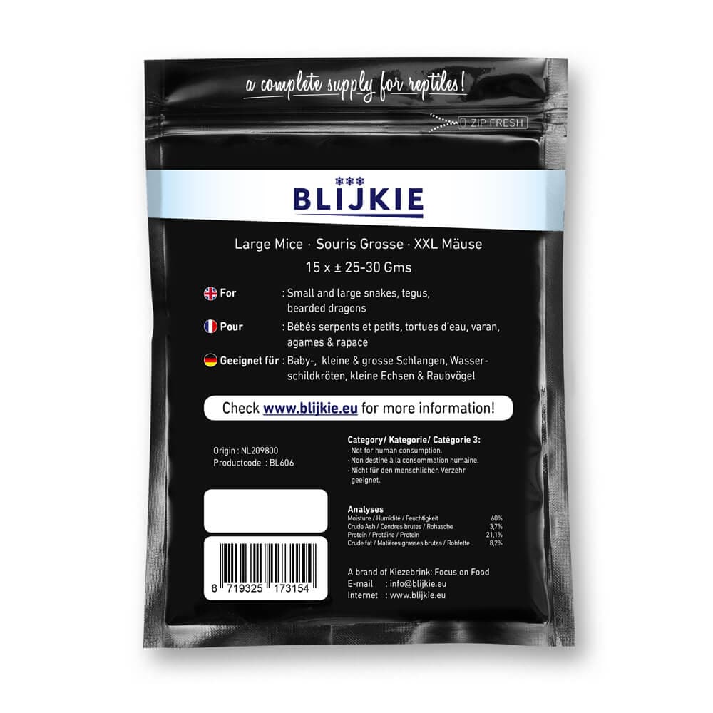 Blijkie BF Store Mus (23-30 g) - 20x15 stk.