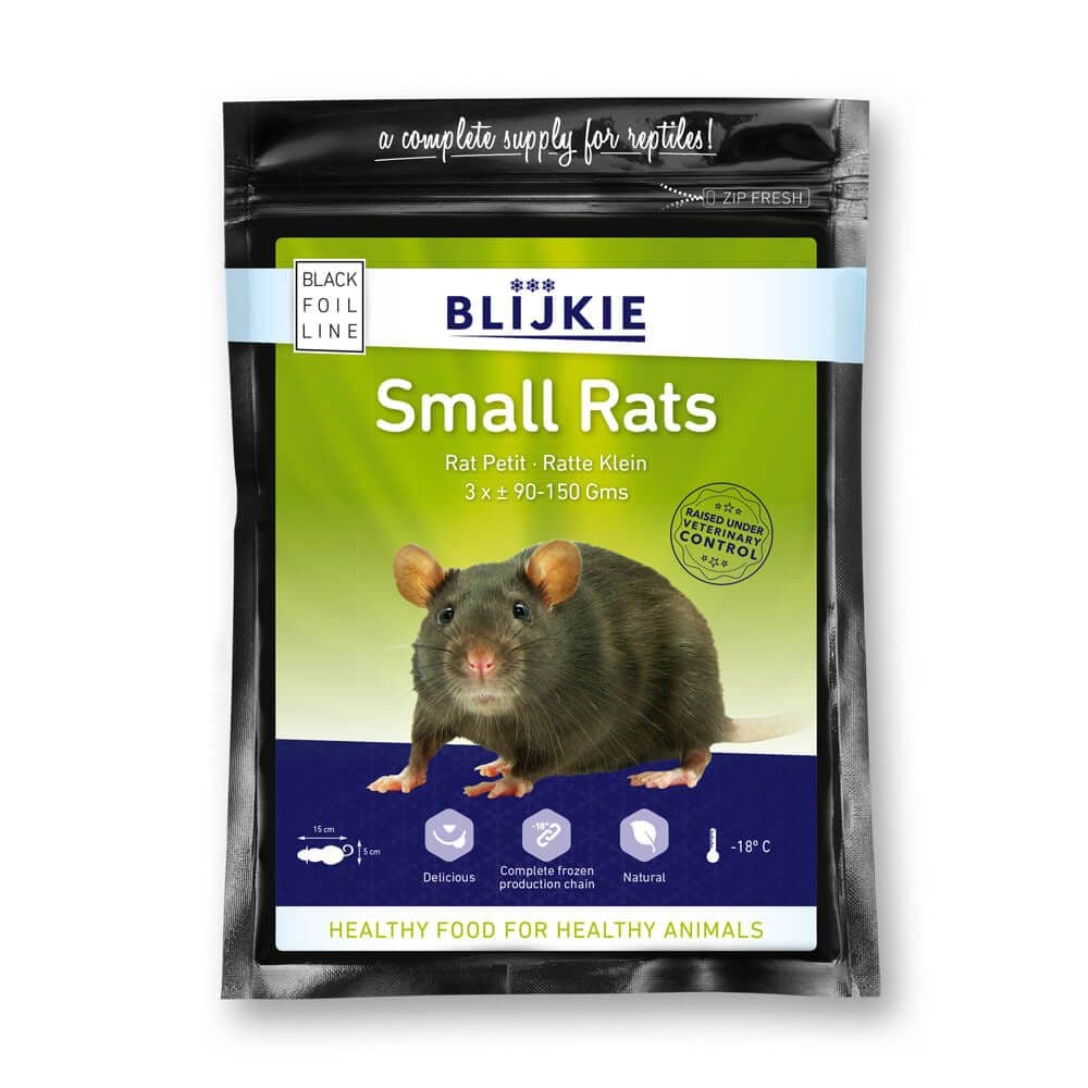 Blijkie BF Små Rotter (90-150 g) - 10x3 stk.