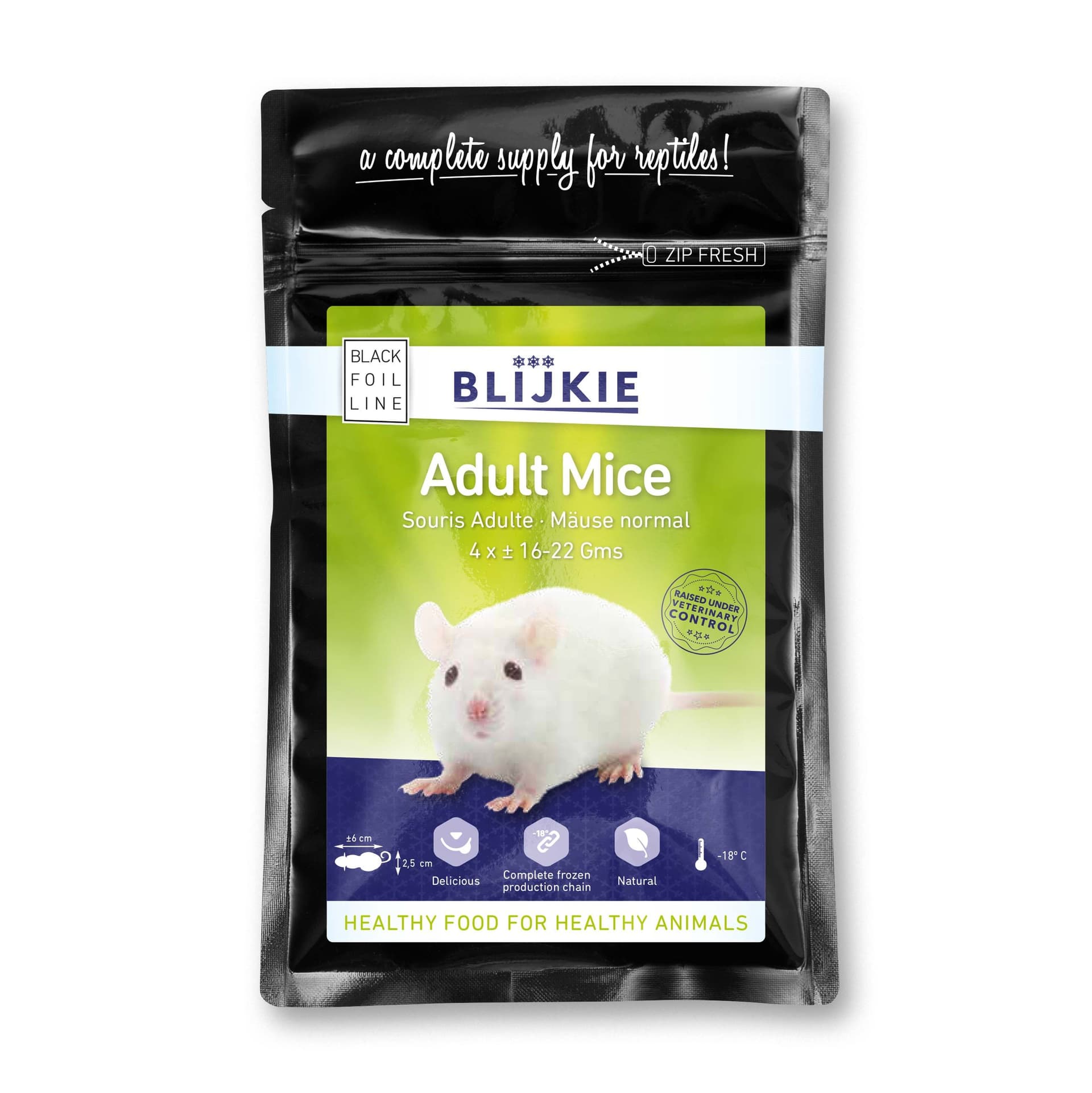 Blijkie BF Voksne mus 16-22g/15*5*4 stk