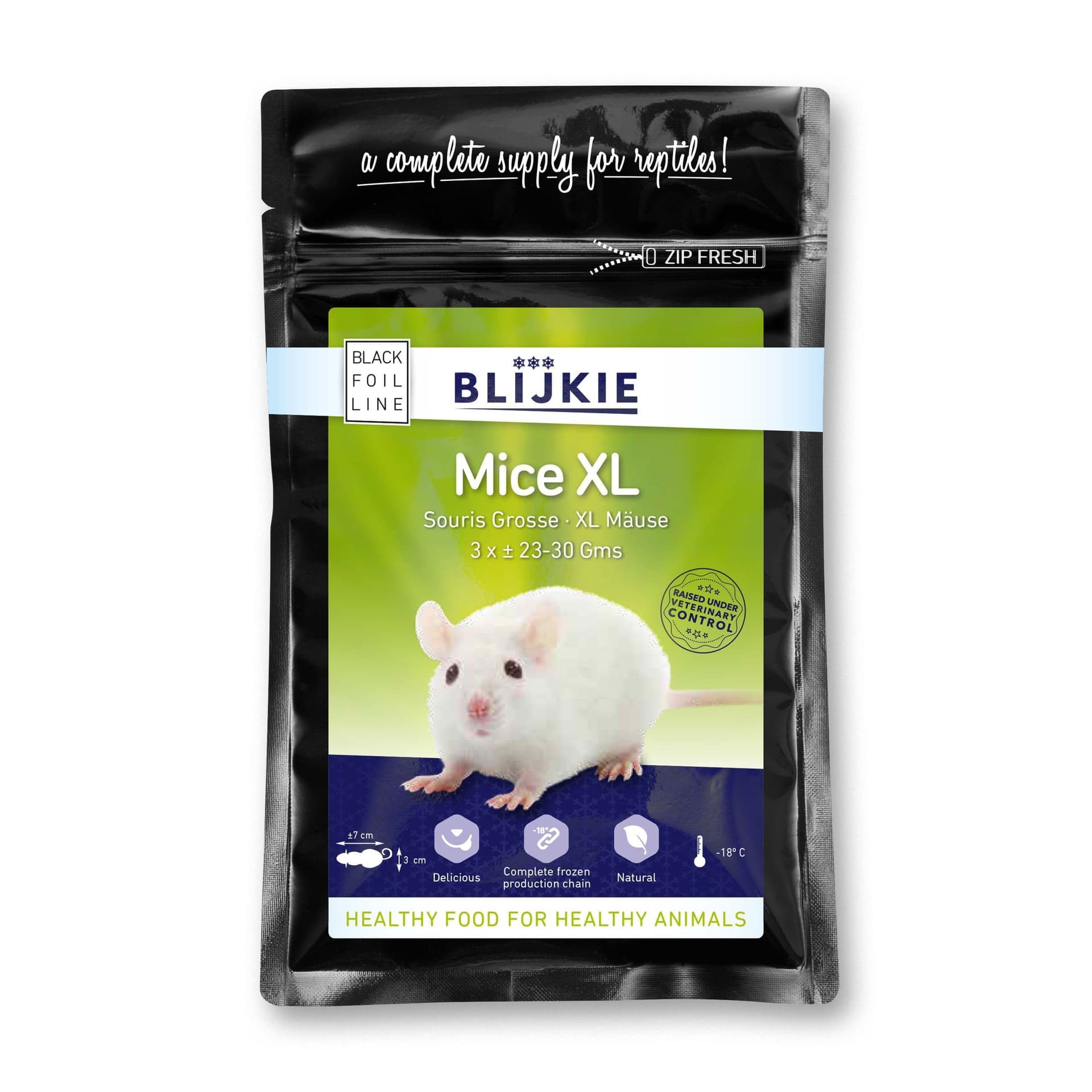 Blijkie BF Mus XL (23-30 g) - 15x5x3 stk.