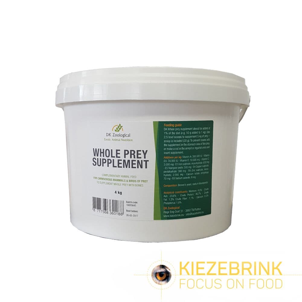 DK Whole Prey supplement