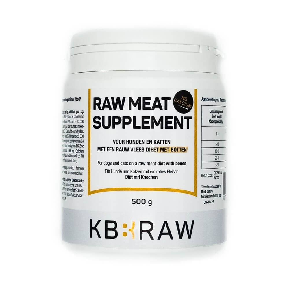 KB Extra - Råt Kød Supplement UDEN Calcium