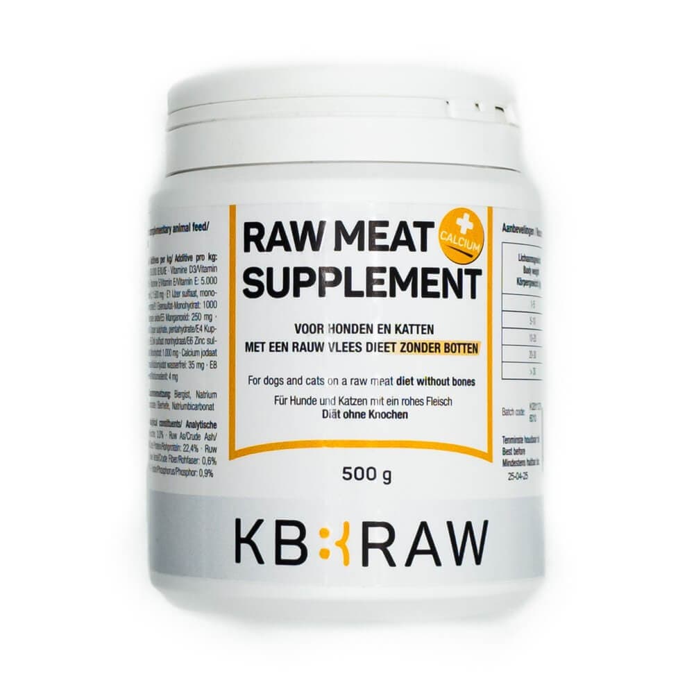 KB Extra - Råt Kød Supplement Med Calcium